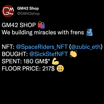 Release in GM42 Shop